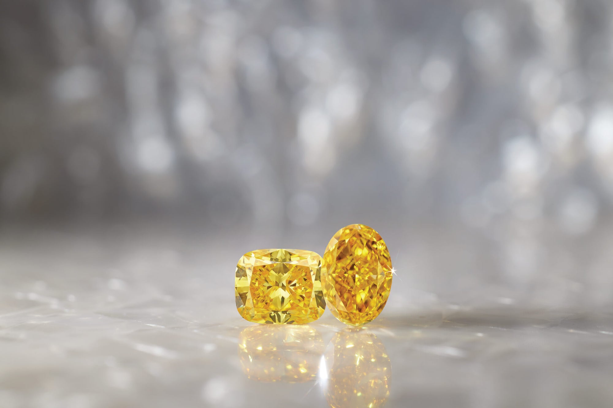 Yellow diamonds