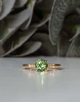 Tourmaline & Diamond 14ct Gold