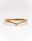 Chevron Wedding Ring