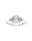 Lab Diamond Blossom Ring